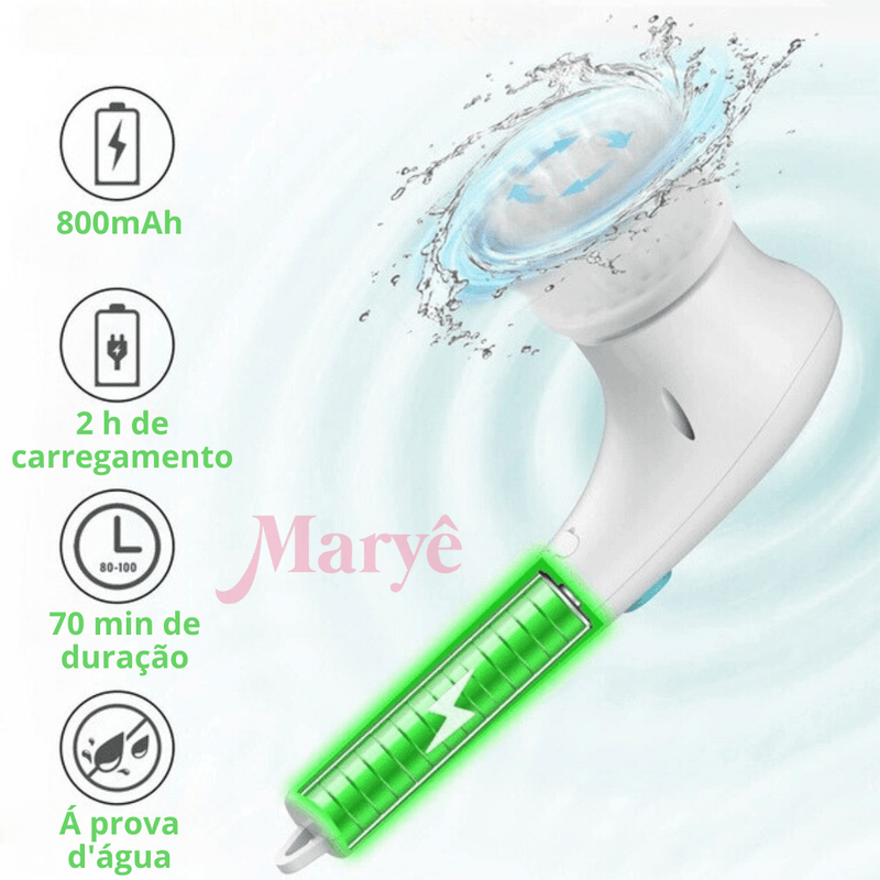 Escova de Limpeza Elétrica Powerful 5 em 1 - 50% OFF - Maryê