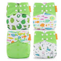Fraldas Ecológica Baby Happy Reutilizáveis - Kit 4 pacotes - Maryê